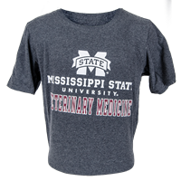 Russell Mississippi State Veterinary Medicine Tee